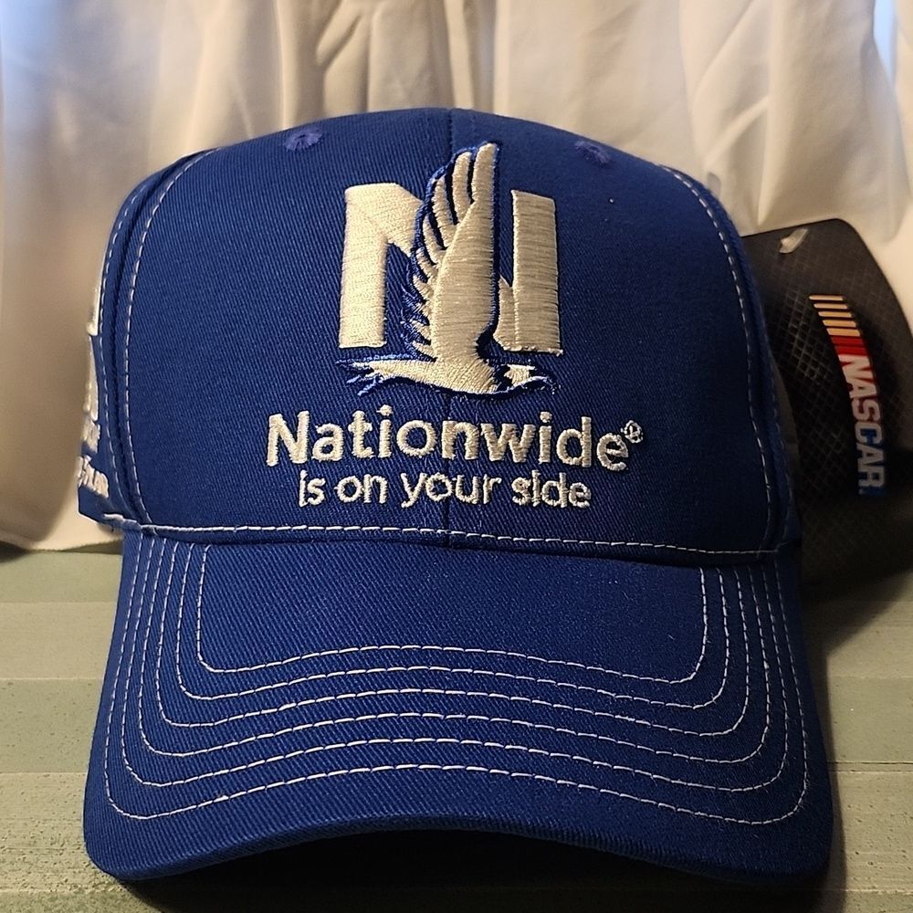 Nascar Nationwide Hendricks Motor Sports Velcroback Hat New Nascar Nationwide Hendricks Motor Sports Velcroback Hat New
